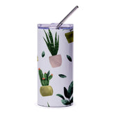 Insulated Tumbler with Succulent Plant Design product type